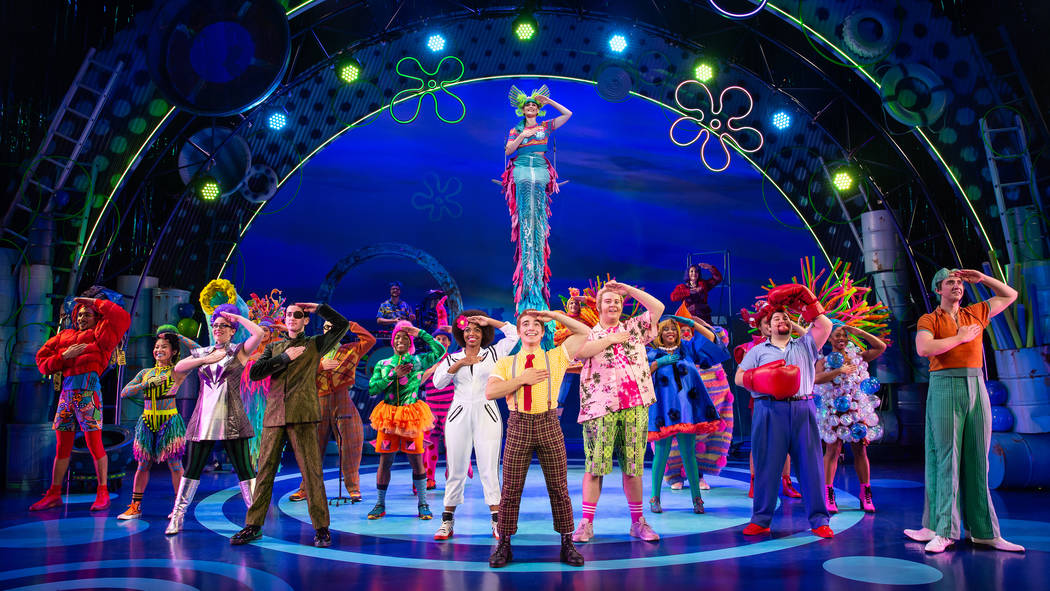 "The SpongeBob Musical" opens an eight-show run Tuesday at The Smith Center for the P ...