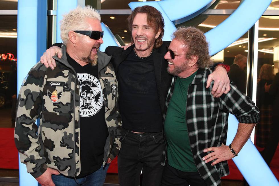 Restaurateur/tv personality Guy Fieri, musician/actor Rick Springfield and musician/entrepreneu ...