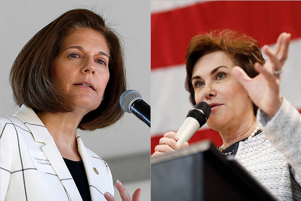 Sens. Catherine Cortez Masto and Jacky Rosen wrote to Attorney General William Barr on Jan. 15 ...