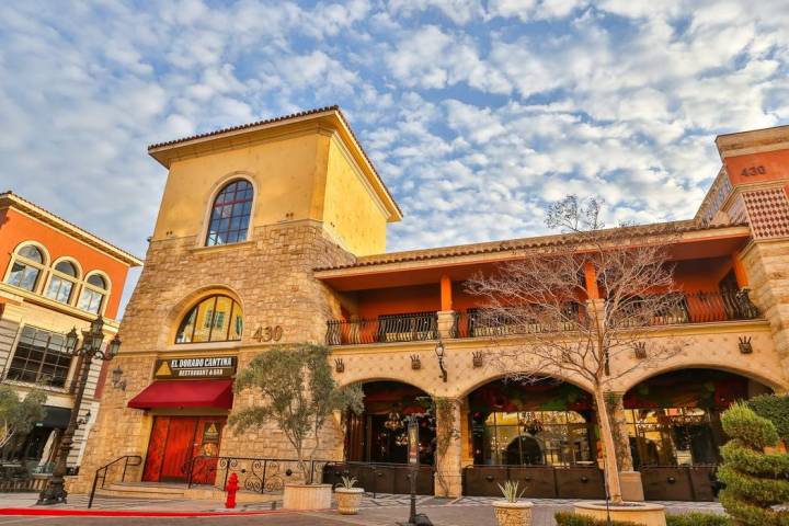 The exterior of El Dorado Cantina in Tivoli Village (Edison Graff/Stardust Fallout Media)