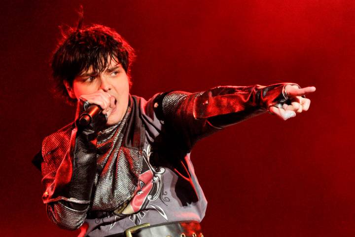 Gerard Way of My Chemical Romance performs during day 1 of the Voodoo Experience at City Park o ...