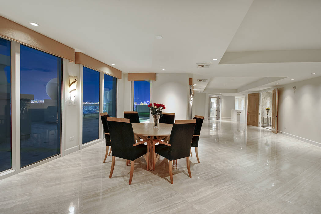 No. 4 on the list was a two-level penthouse at Turnberry Place that sold for $4.15 million.