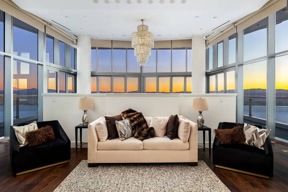 A sitting area is part of the master suite. (Turnkey Pads)