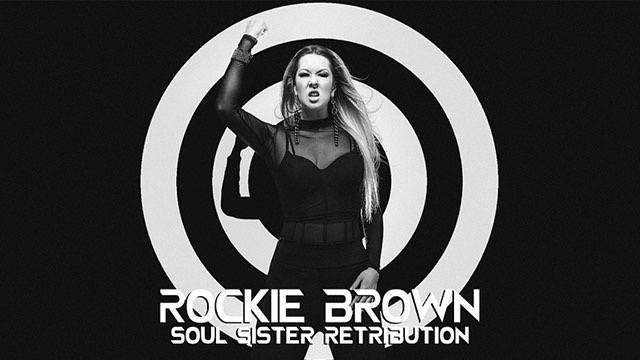 Rockie Brown is shown in a promotional photo for "Soul Sister Retribution," a new single and vi ...
