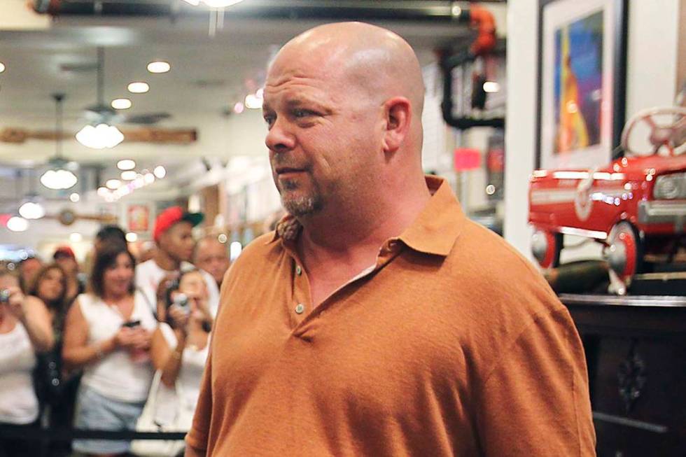 Gold and Silver Pawn owner Rick Harrison in Las Vegas on July 28, 2011. (Las Vegas Review-Journal)