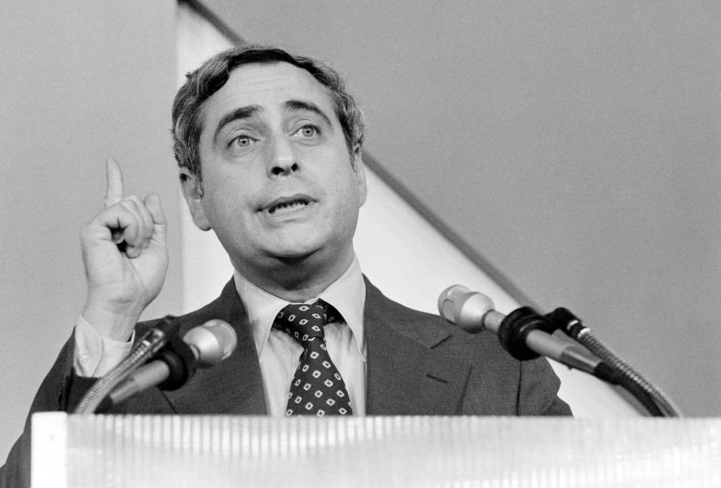 FILE - This June 24, 1978 file photo shows NBC President Fred Silverman speaking in Los Angeles ...