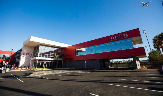 The Fertitta Football Complex at UNLV in Las Vegas on Thursday, Oct. 3, 2019. (Chase Stevens/La ...