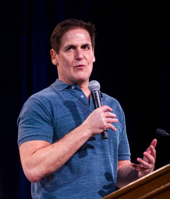 Entrepreneur Mark Cuban. Chase Stevens/Las Vegas Review-Journal @csstevensphoto