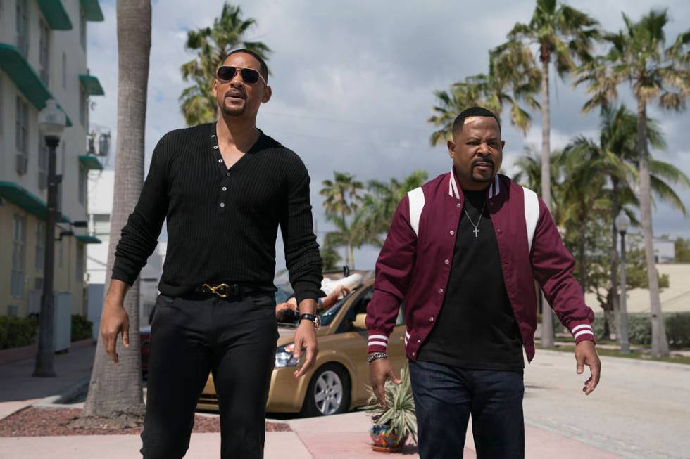 This image released by Sony Pictures shows Martin Lawrence, right, and Will Smith in a scene fr ...