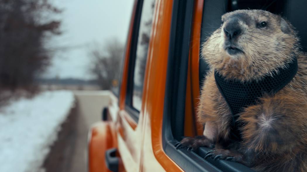 This undated image provided by Jeep shows a scene from the company's 2020 Super Bowl NFL footba ...