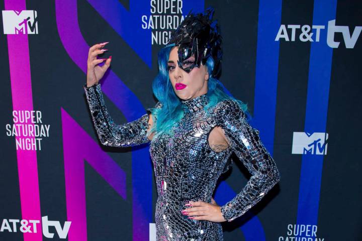 Lady Gaga attends the AT&T TV Super Saturday Night at Meridian on Island Gardens ...