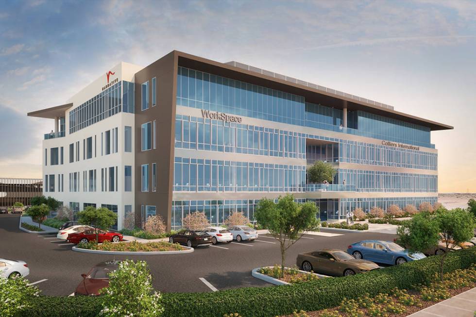 Narrative, a planned four-story office building in the southwest Las Vegas Valley, is expected ...