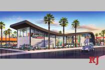 The Swoop Building at 1122 S. Maryland Parkway, shown here in a rendering, will hold a grand op ...