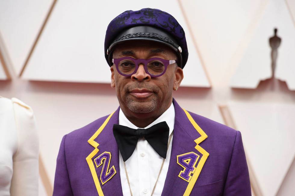 Spike Lee arrives at the Oscars on Sunday, Feb. 9, 2020, at the Dolby Theatre in Los Angeles. ( ...