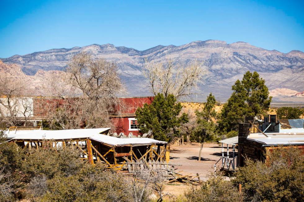 Views of the old town area at the former Bonnie Springs Ranch outside of Las Vegas on Friday, F ...