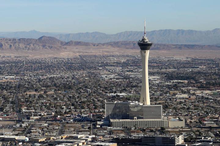 Several days of tranquil, sunny weather are forecast for Las Vegas starting Wednesday, Feb. 12, ...