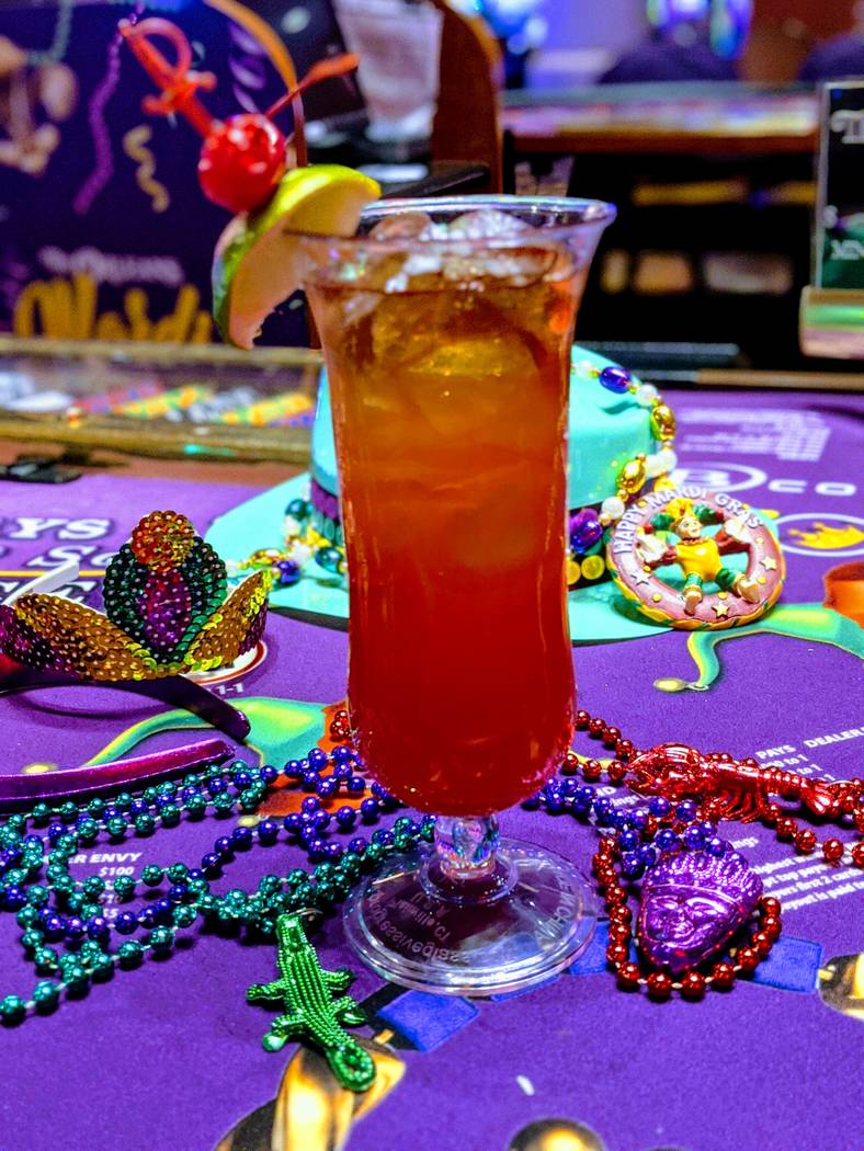 Hurricane drink special at The Orleans. (Boyd Gaming)