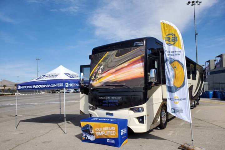 Las Vegas National Indoor RV Centers This 2020 Newmar Dutchstar 4369 from Las Vegas National In ...