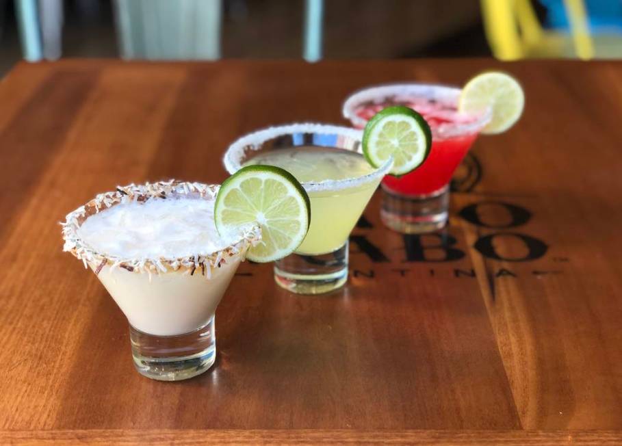 A margarita flight at Cabo Wabo Cantina (Cabo Wabo Cantina)