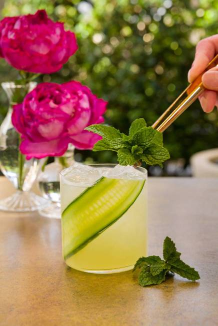 The Garden Fresh Margarita at Jardin in Wynn Las Vegas (Jeff Green)