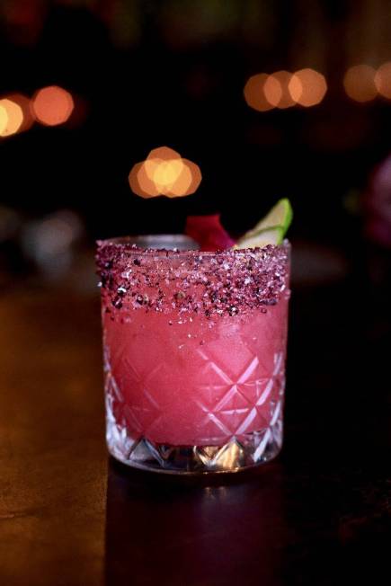 The Vanderpink Margarita at Vanderpump Cocktail Garden (Caesars Palace)