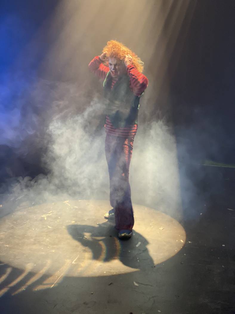 Carrot Top is shown recording a heavy metal version of "Send In The Clowns" at The Counts — D ...