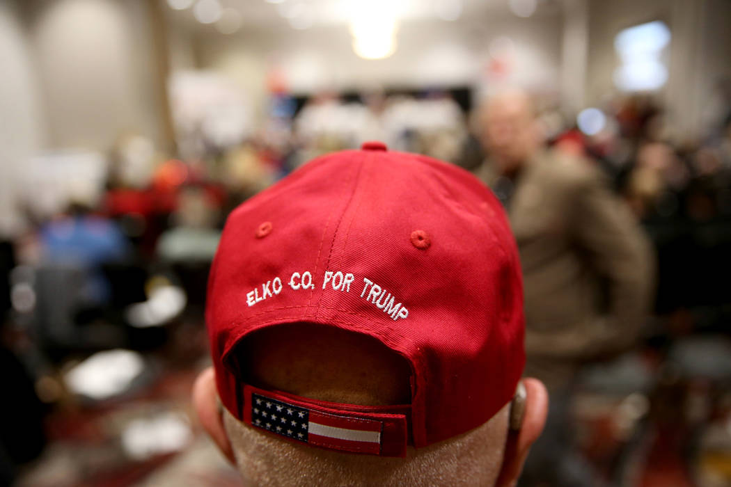 Lee Hoffman of Elko, a Republican National Committeeman, at the Nevada Republican Central Commi ...