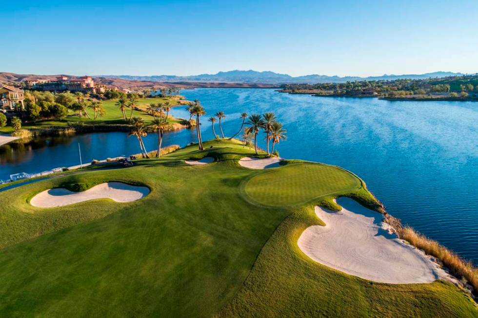 Reflection Bay Golf Club was designed by Jack Nicklaus in 1998. (Lake Las Vegas)