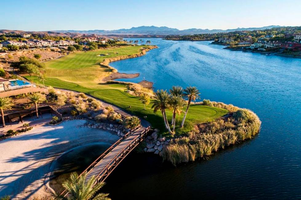 Reflection Bay Golf Club is at Lake Las Vegas in Henderson. (Lake Las Vegas)