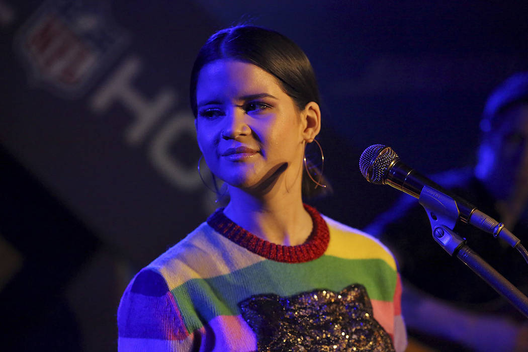 Singer Maren Morris performs in Minneapolis in 2018. (Gregory Payan/AP Images for NFL)