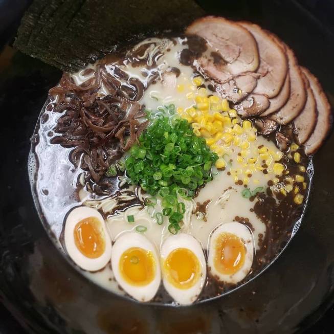 Finish the entire Black Hole Challenge ramen bowl, and get your photo on the Champion's Wall (T ...