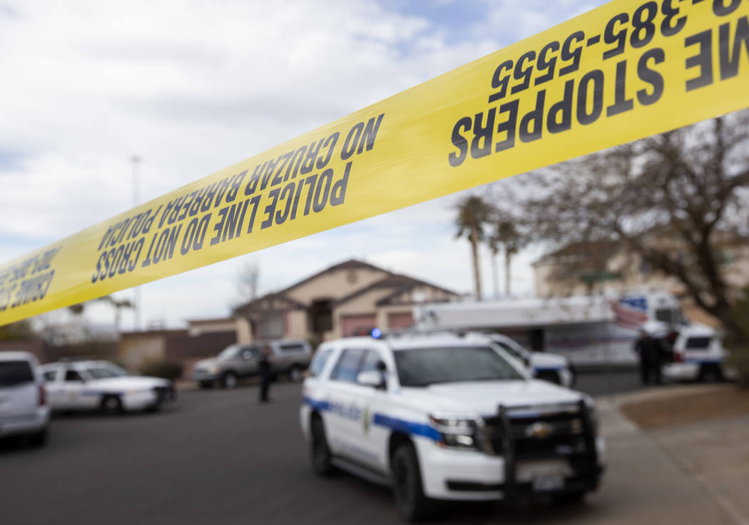 An "officer-involved" shooting occurred near Cabana Blanca Street and Viento Del Mont ...