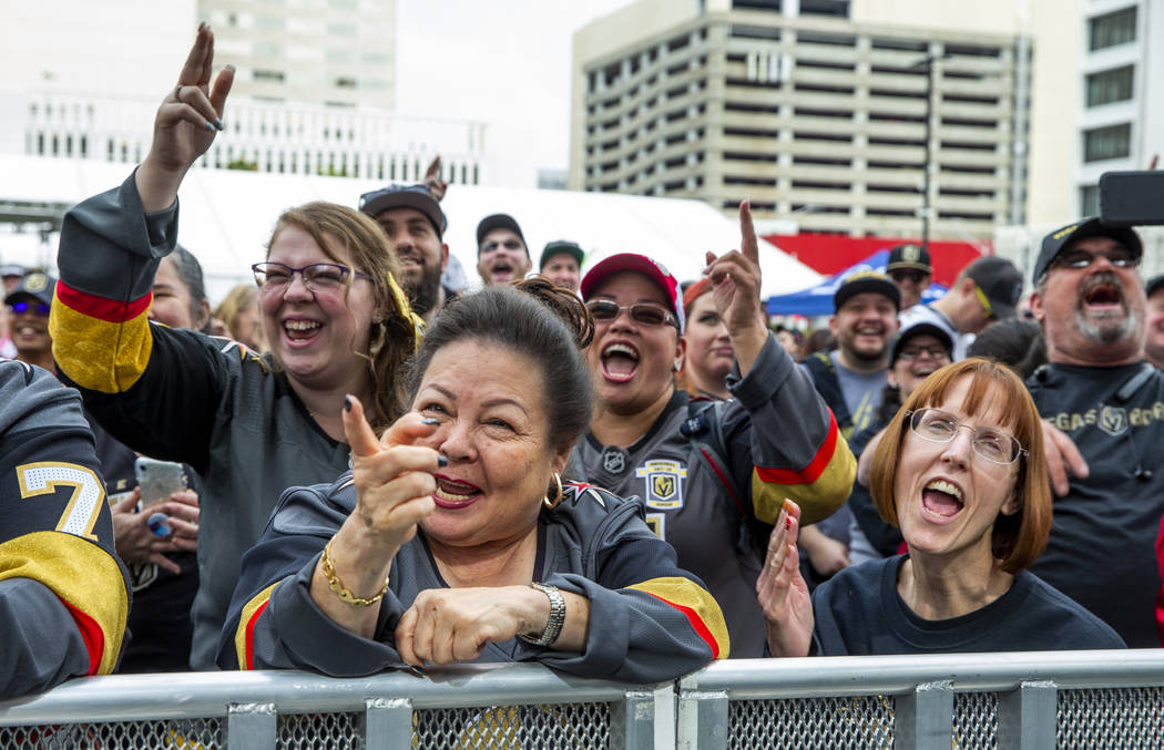 Fans yell "shame" to some good-natured cheating by players during a game of Knight Fa ...