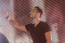 Cedric Gervais performs at the Ultra Music Festival at Bayfront Park, on Sunday, March 30, 201 ...