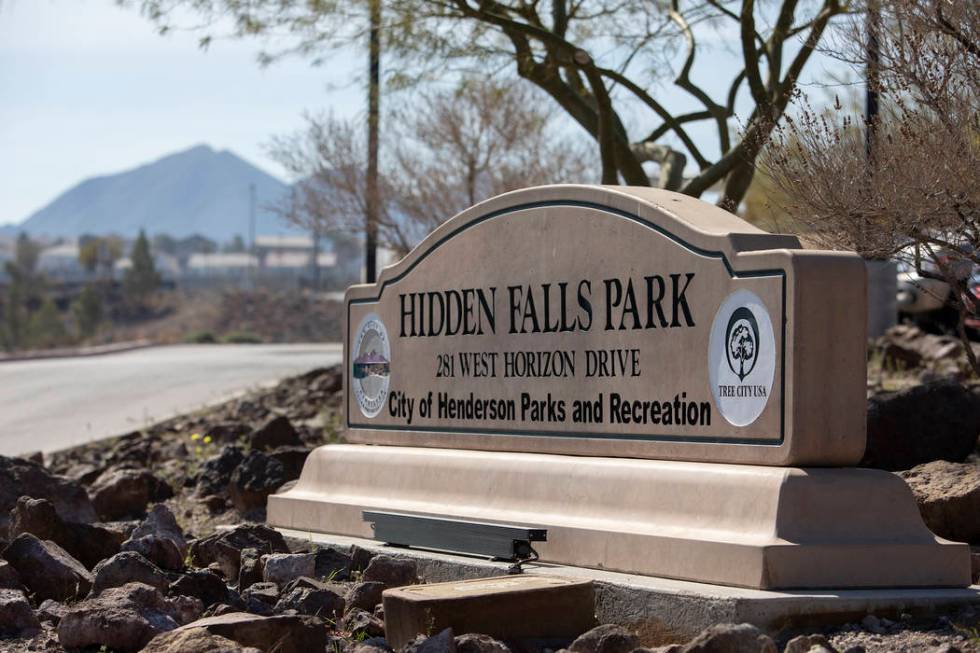 Construction for a new fire station and dog park takes place at Hidden Hills Park on Thursday, ...