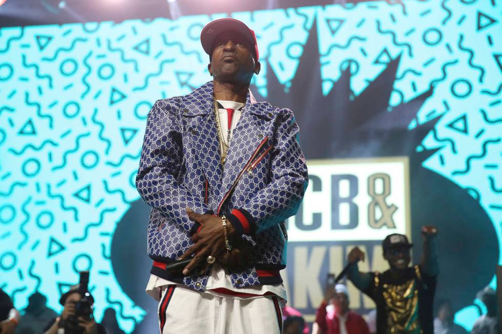 Rapper Rakim performs at the Yo! MTV Raps: 30TH Anniversary Experience at the Barclays Center o ...