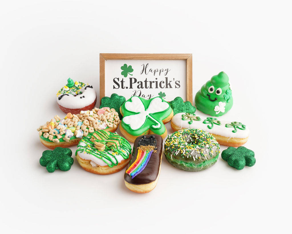 A selection of themed treats at Pinkbox Doughnuts. (Pinkbox Doughnuts)