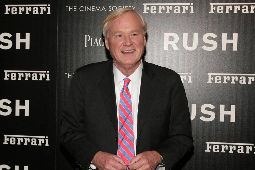 Political pundit Chris Matthews at a screening of "Rush" in New York, Sept. 18, 2013. Matthews ...