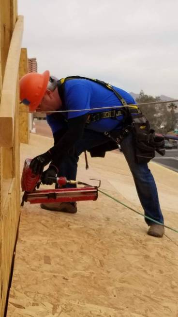 City National Bank colleagues helped build a Habitat for Humanity Las Vegas project in Henderso ...