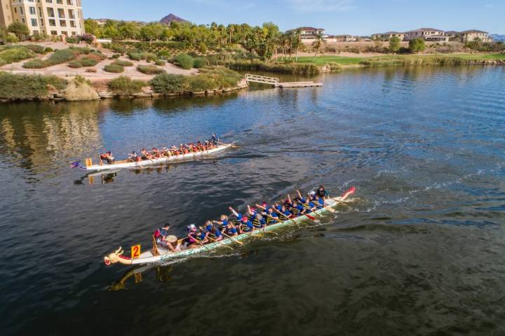 The fifth annual Nevada Dragon boat Festival will be held May 2-3. (Lake Las Vegas)