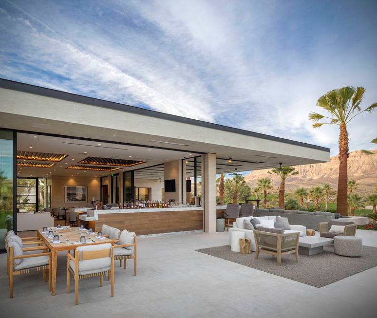 The Summit has completed a 7,000-square-foot golf house for dining and club events and entertai ...