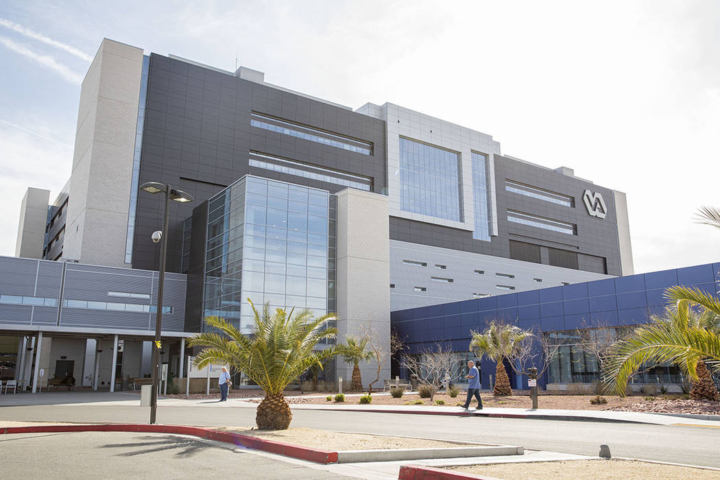 The VA Medical Center in North Las Vegas in North Las Vegas (Elizabeth Page Brumley/Las Vegas R ...