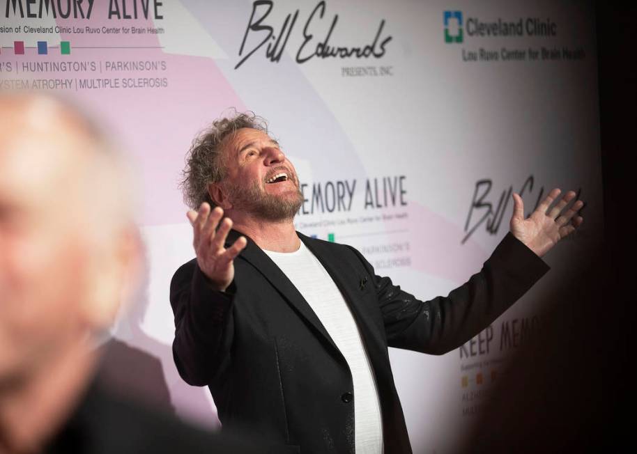 Sammy Hagar takes photos on the red carpet during the 24th Annual Power of Love Gala on Sa ...