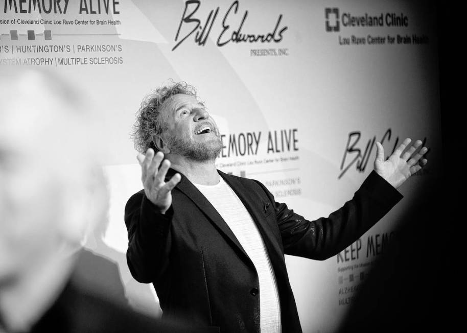 Sammy Hagar takes photos on the red carpet during the 24th Annual Power of Love Gala on Sa ...