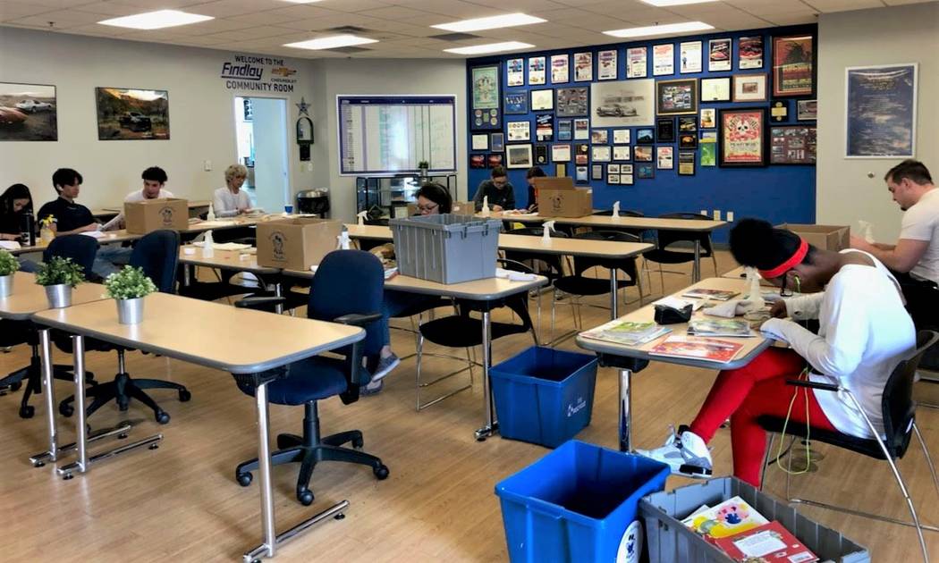 Spread the Word Nevada recently used the community room at Findlay Chevrolet. (Findlay)