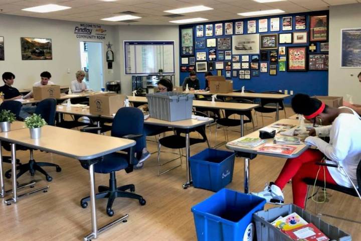 Spread the Word Nevada recently used the community room at Findlay Chevrolet. (Findlay)