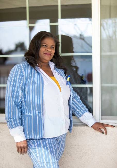 Vera Moore, CEO and founder of True Beginnings, poses for a portrait at a new housing space on ...