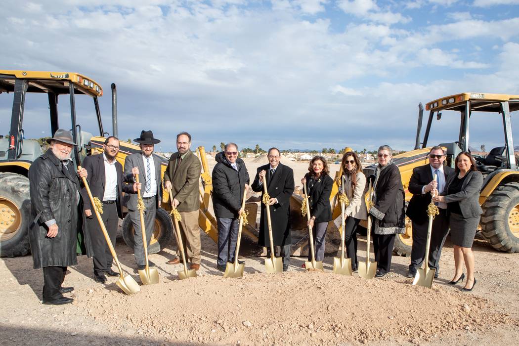 King David Memorial Cemetery held a groundbreaking ceremony Feb. 9 for three new gardens: ortho ...