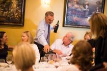 Gino Ferraro in his restaurant. (Ferraro's Italian Restaurant & Wine Bar)