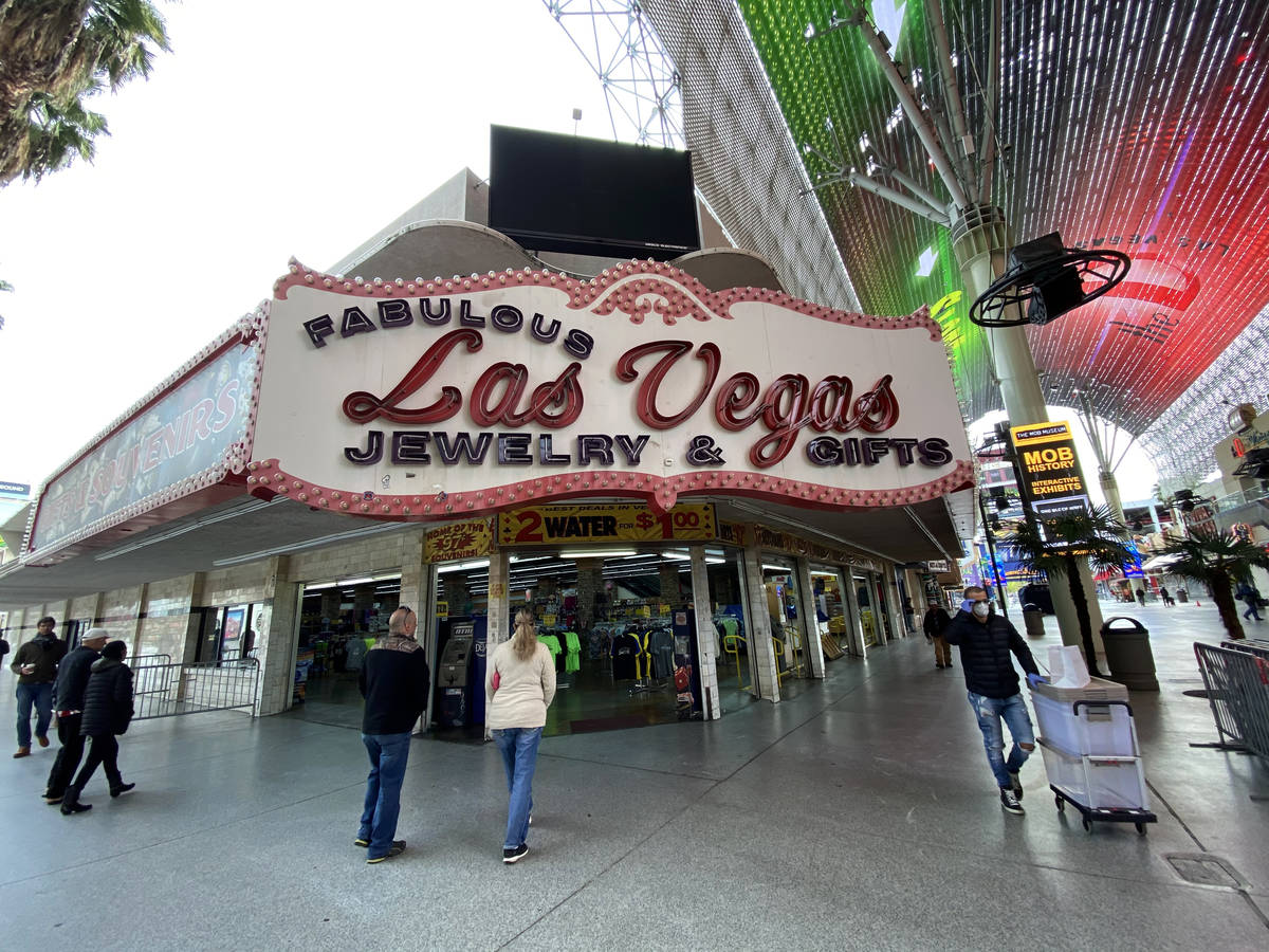Fabulous Las Vegas Jewelry & Gifts at the Fremont Street Experience in downtown Las Vegas W ...